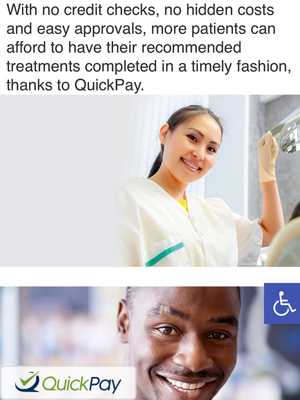 dental hygienist smiling